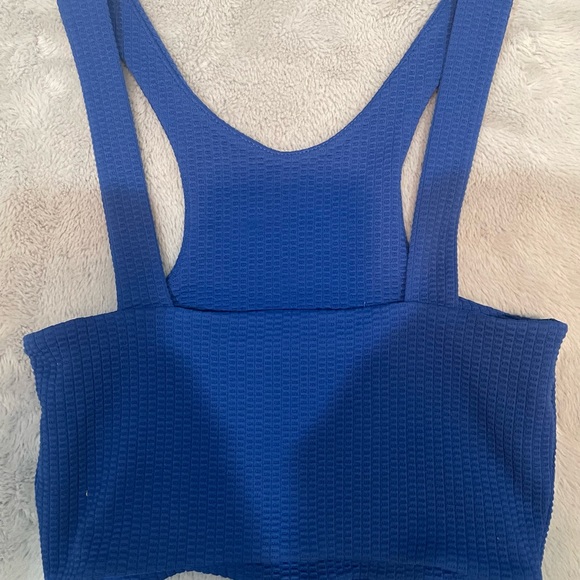 NWT Zara Textured Crop - Picture 3 of 4